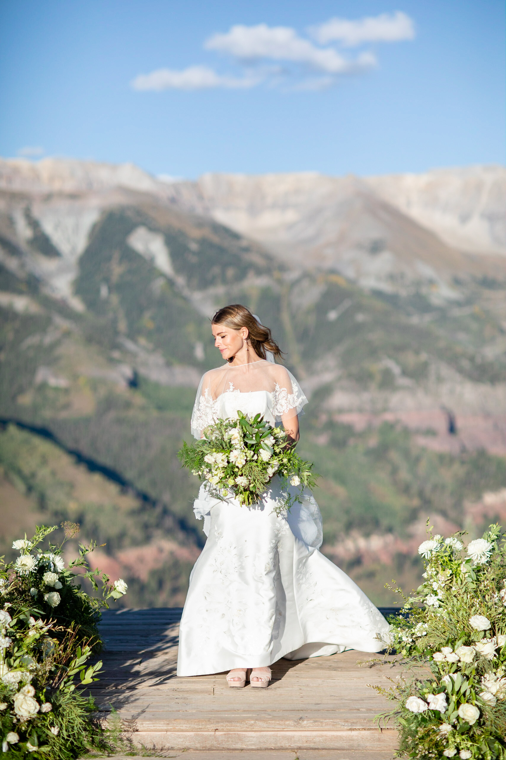 Colorado Mountain Wedding San Sophia Overlook